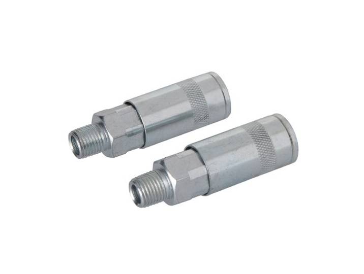 Silverline 794320 Air Line Snelkoppeling 2pk 1/4 BSP