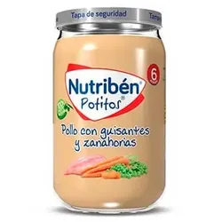 Nutribén Hähnchen mit Erbsen und Karotten 235g