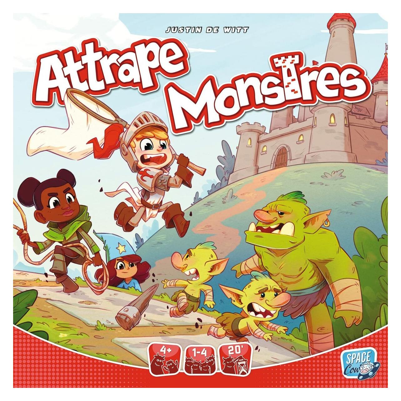 Asmodée Attrape Monstres (Französisch, 1 - 4 Spieler) (SCOMFCP01FR)