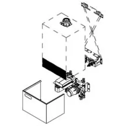 Viessmann Unterbau-Kit mit Mischer