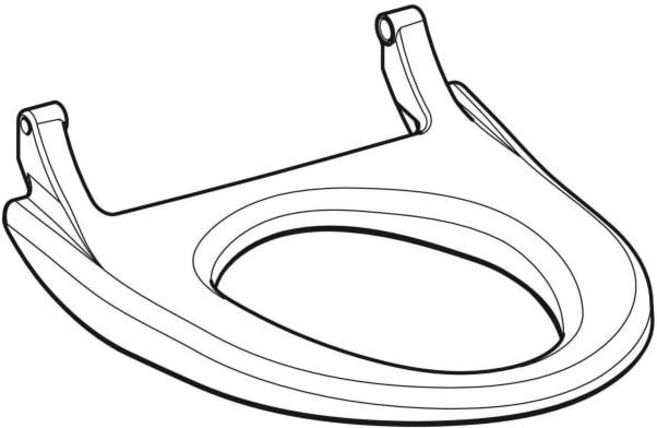 Geberit WC-Sitz zu AquaClean 4000 242170111 weiß-alpin