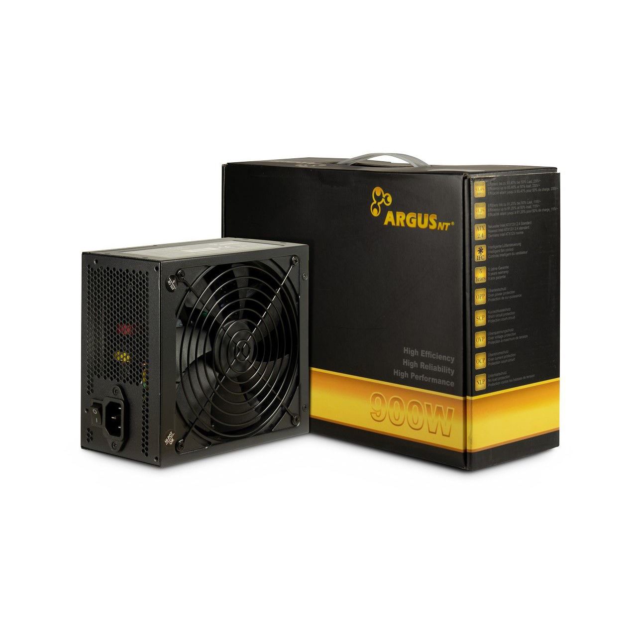 900 Watt Inter-Tech Argus Non-Modular 80+ Gold