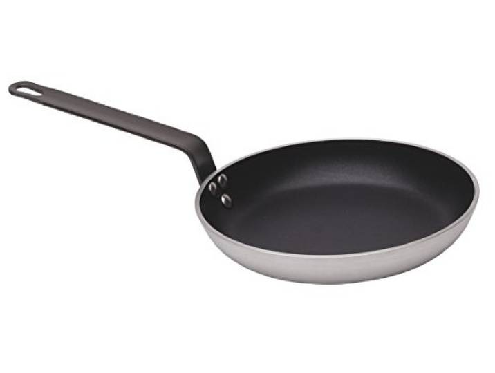 KitchenCraft MasterClass Poêle à Frire Professionnelle Antiadhésive Ultra Résistante\, Aluminium\, 24 cm (9 ½ pouces)