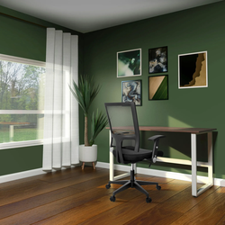 Drehstuhl Office R8 Schwarz