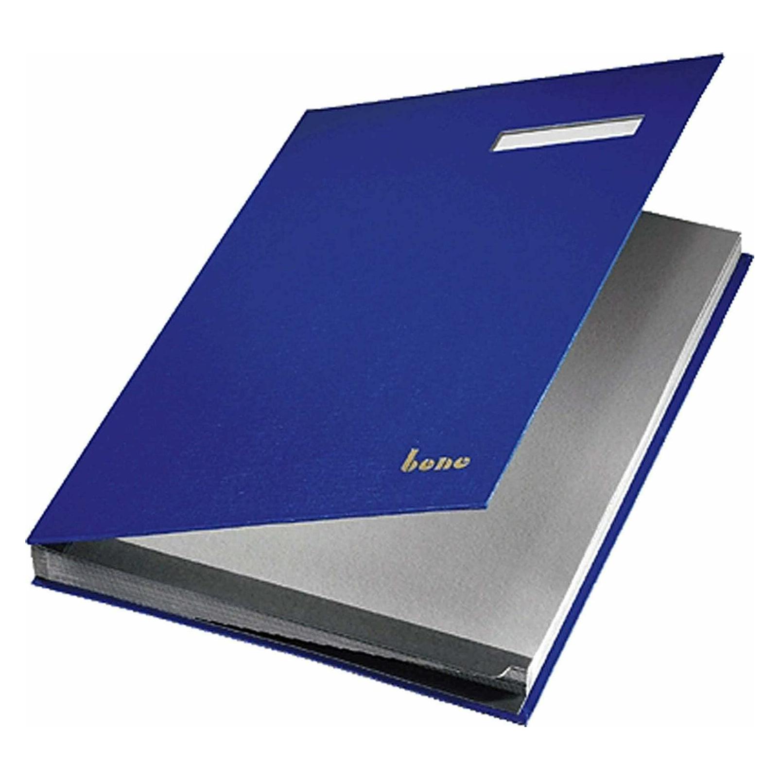 Bene Unterschriftenmappe 19 Fächer blau (A4, 1x) (76400BL)