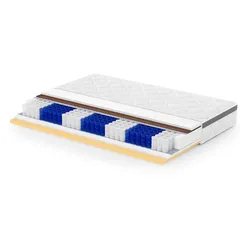 WENDEMATRATZE Mediro Flex 23 cm,7-Zone, mit Visco-Schaum, H3/H4, 180x200