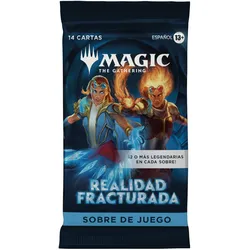 Wizards of the Coast Magic The Gathering - Play Booster in Blisterpackung - Zersplitterte Realität - Spanisch (Spanisch, Booster Pack)
