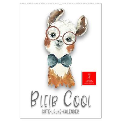 Bleib cool - Gute-Laune-Kalender (Wandkalender 2027 DIN A2 hoch), CALVENDO Monatskalender