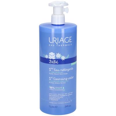 Uriage Baby 1st Cleansing Water with Organic Edelweiss Nieuwe Formule 1l 1 l Körperpflege