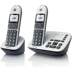 Motorola CD5012 DUO weiá, Telefon, Schwarz, Weiss