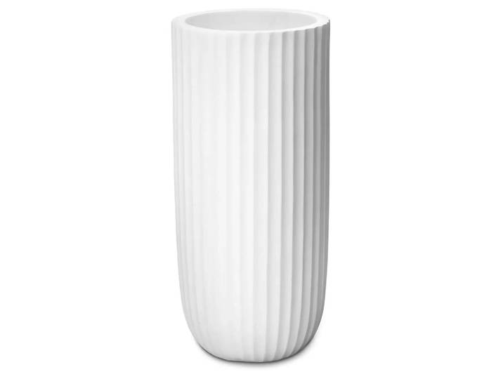 Vase Venus Weiss Matt H: 60 cm Abhika / Farbe: Weiss