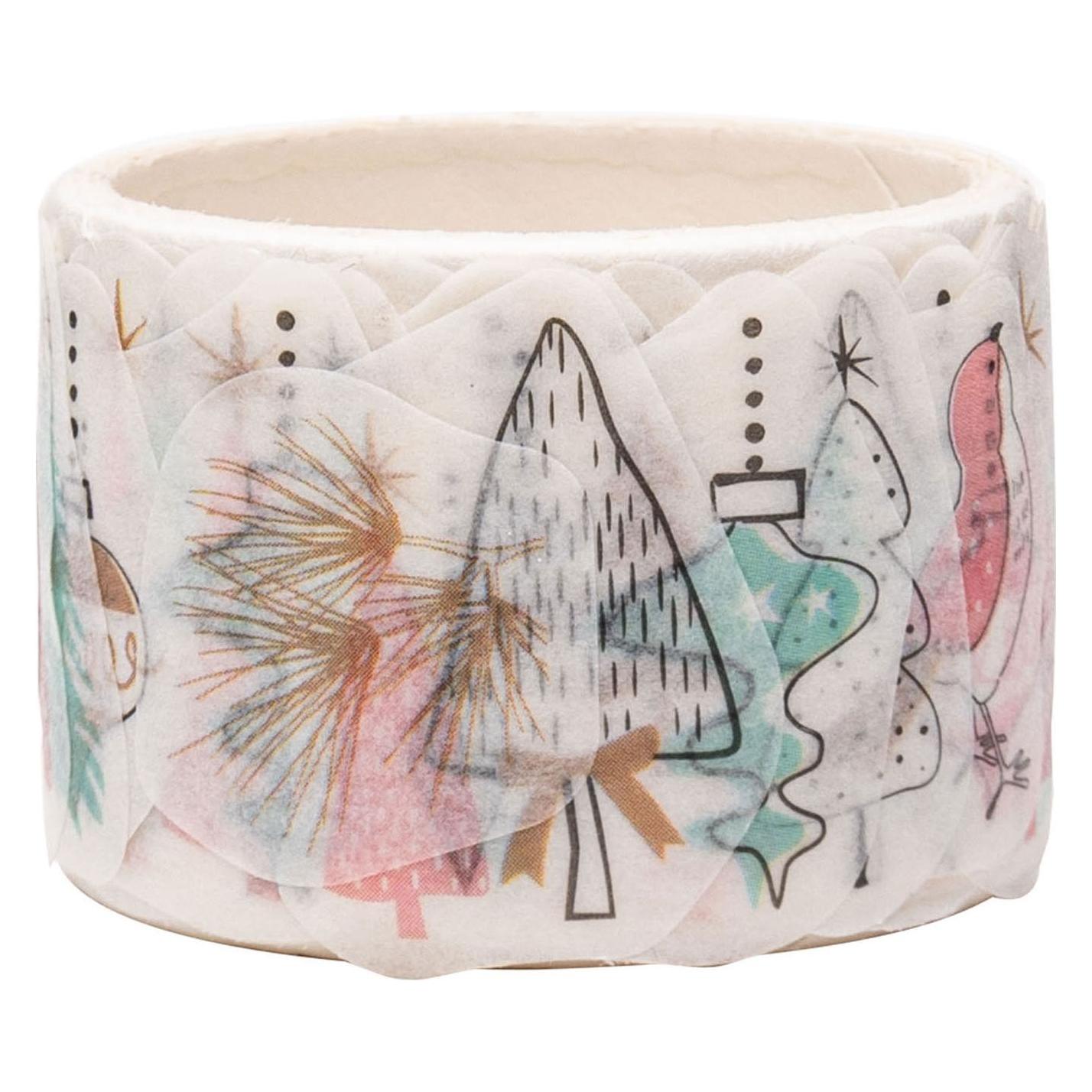 Colorations Washi Sticker - Weihnachtsthema, 80 Stück. (80 Sticker) (47749398)