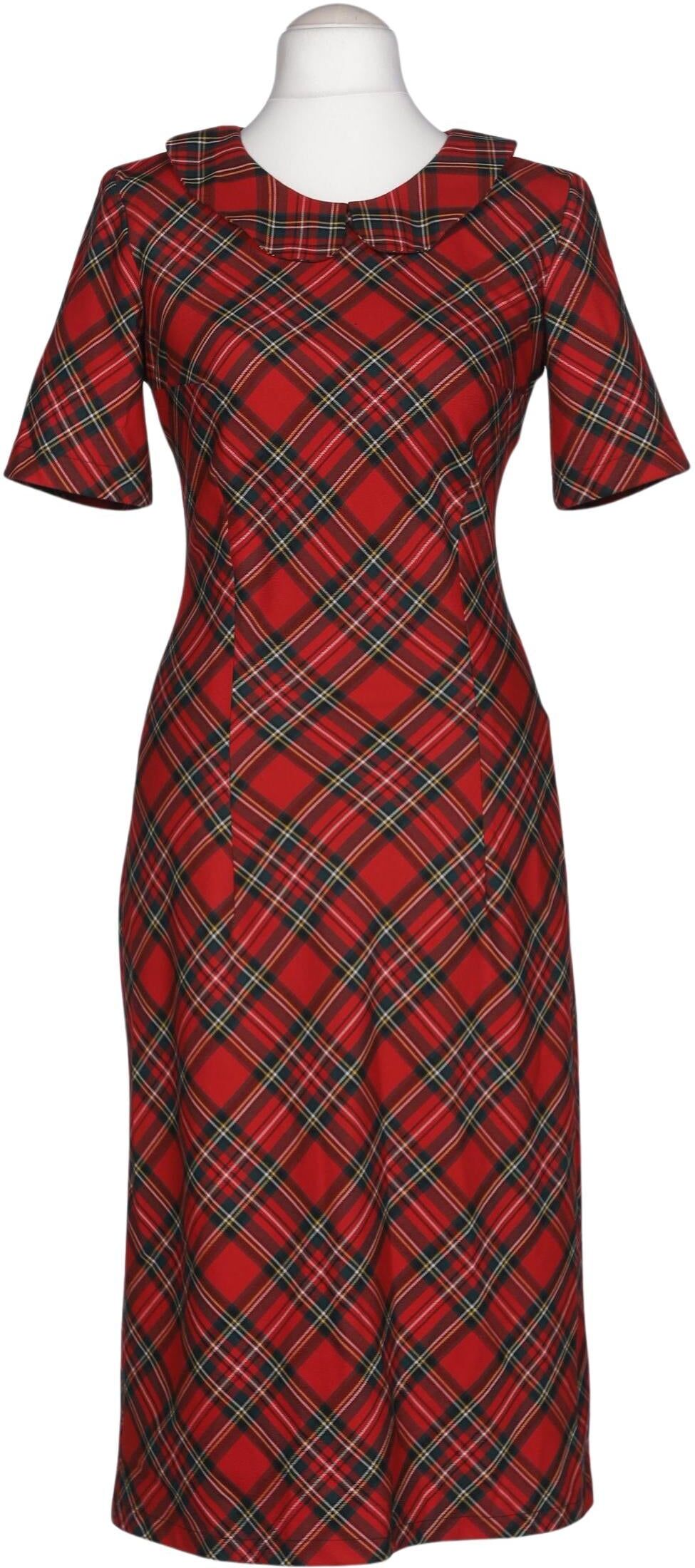Pony Maedchen Damen Kleid, Rot, Gr. M, Synthetik / Viskose / Wolle / Elasthan - Second Hand