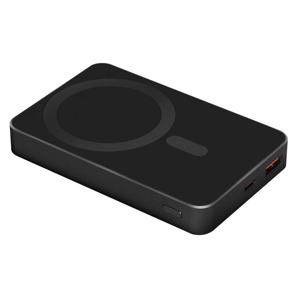 Cellularline Kruger&Matz 10000 mAh Mag Safe Induktions-Powerbank schwarz (10000 mAh) (KM0912)