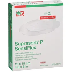 SUPRASORB P SensiFlex multisite border 12x15cm