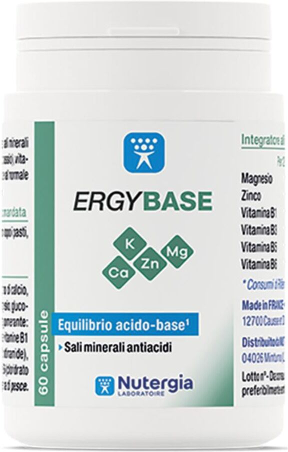 LABORATOIRE NUTERGIA ERGYBASE 60 Cps