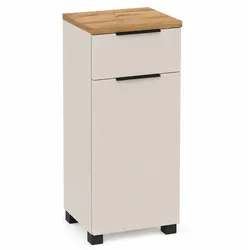 Tchibo - Highboard »Saga« - 40,3x35x97,4cm - schwarz -
