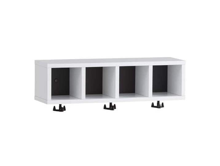 Lomadox Badezimmer Wandregal Regal Ablagefächer 60 cm breit weiß