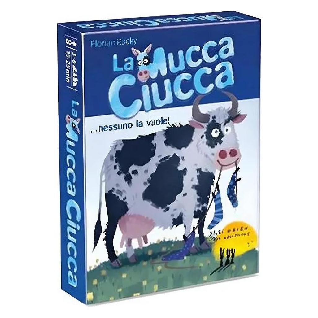 Asmodée La Mucca Ciucca (Englisch, Italienisch, 2 - 4 Spieler) (8054)