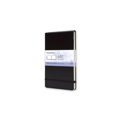 Moleskine Aquarellalbum, L/A5, 200g-Aquarellpapier, Hard Cover, Schwarz
