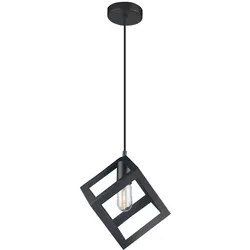 Hänge Decken Leuchte Käfig Wohn Zimmer Pendel Lampe FERNBEDIENUNG im Set inkl. RGB LED Leuchtmitel