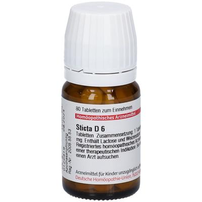 Sticta D 6 Tabletten 80 St