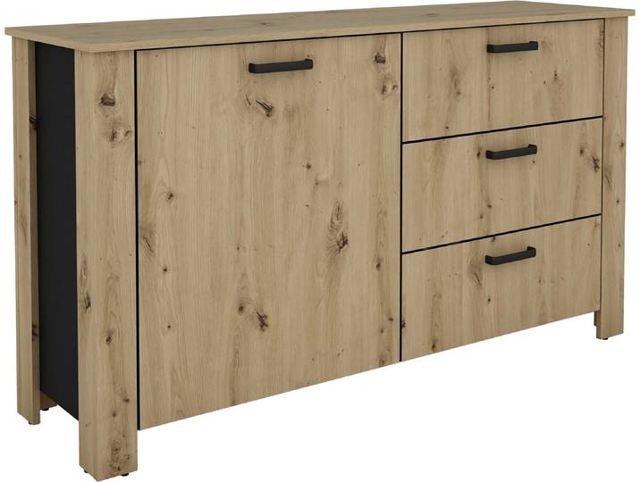 Sideboard BYLIVING Faro , artisan eiche, B:140cm H:84cm T:40cm, Sideboards, Sideboard, moderne Kommode in verschiedenen Farben verfügbar, 140cm.