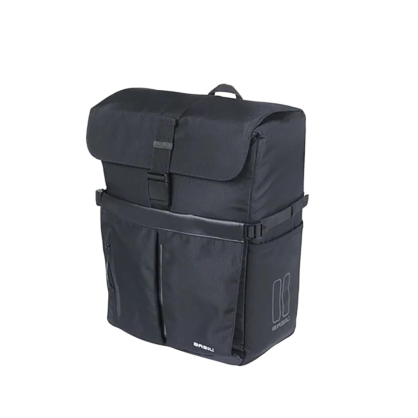 BASIL Fahrrad-Gepäckträgertasche Move MIK Hooks, schwarz
