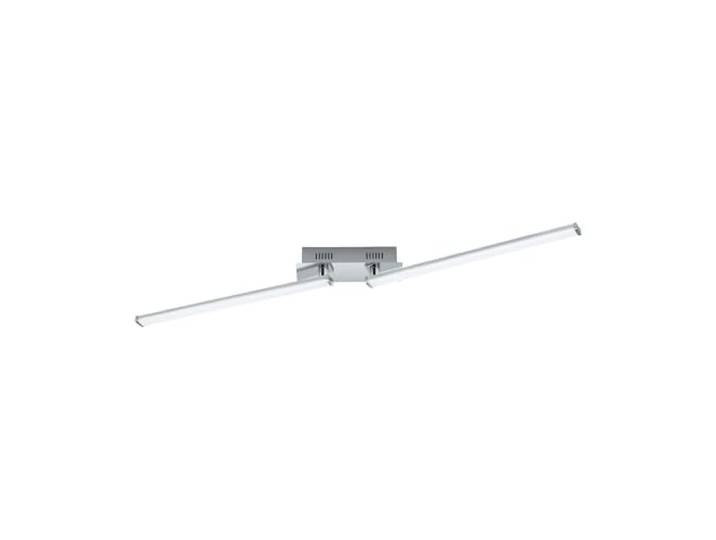 EGLO LED plafondlamp Lasana 2, 2-lichts plafondlamp, materiaal: aluminium