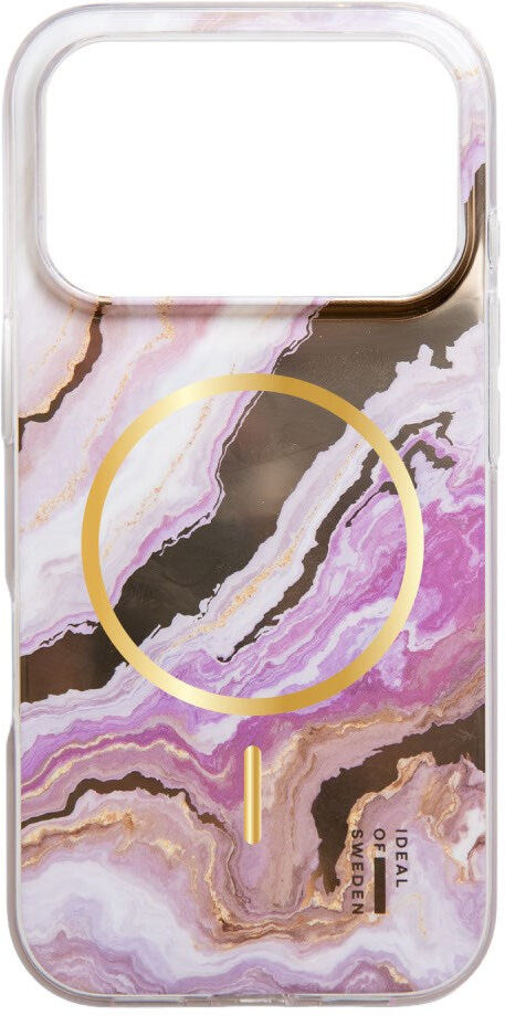 iPhone 18 Pro / 17 Pro iDeal Of Sweden Mirror Cover - MagSafe Kompatibel - Agate Halo