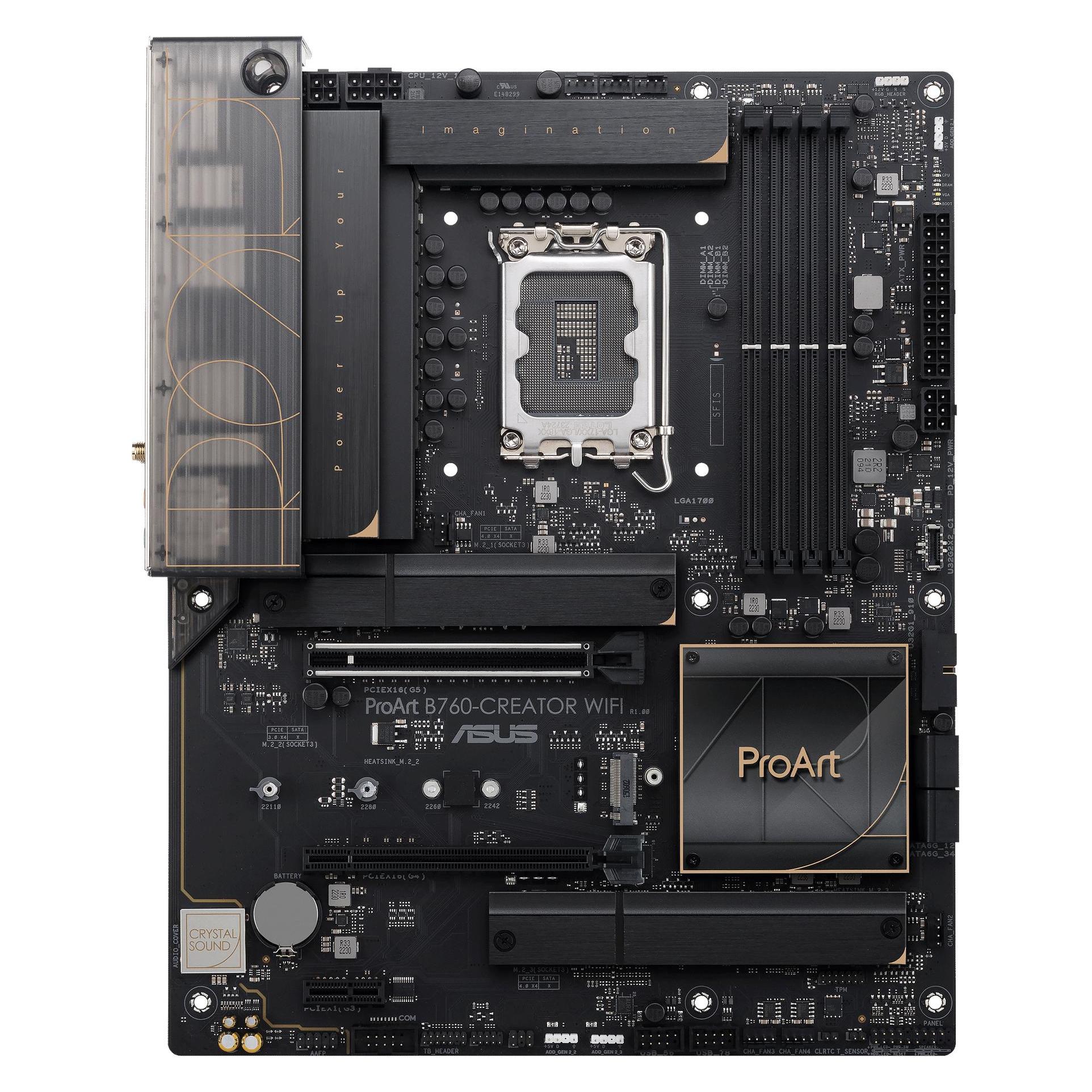 ASUS PROART B760-CREATOR WIFI (LGA 1700, Intel B760, ATX) (90MB1FY0-M0EAY0)