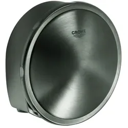 Grohe Talentofill Fertigmontageset 19952AL0 hard graphite gebürstet, Wannenfüll-/Ab und Überlaufgarnitur