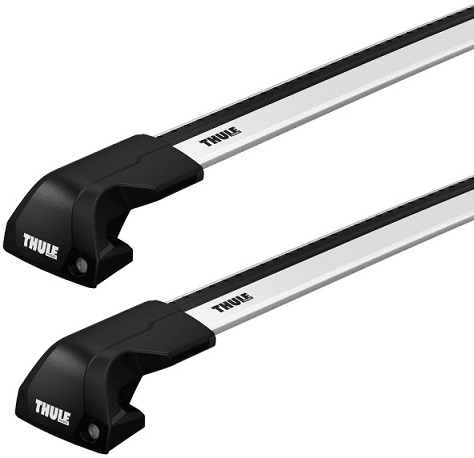 Barres de toit Audi Q4 e-tron (03/2021-) Thule WingBar Edge Alu