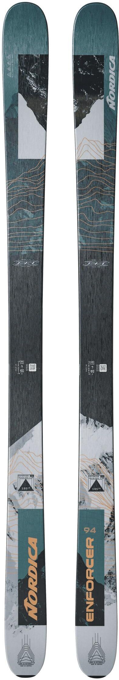 Nordica  - Pack Ski Enforcer 94 - 167 + 11.0 Tp 100mm Black Anthracite - Ski