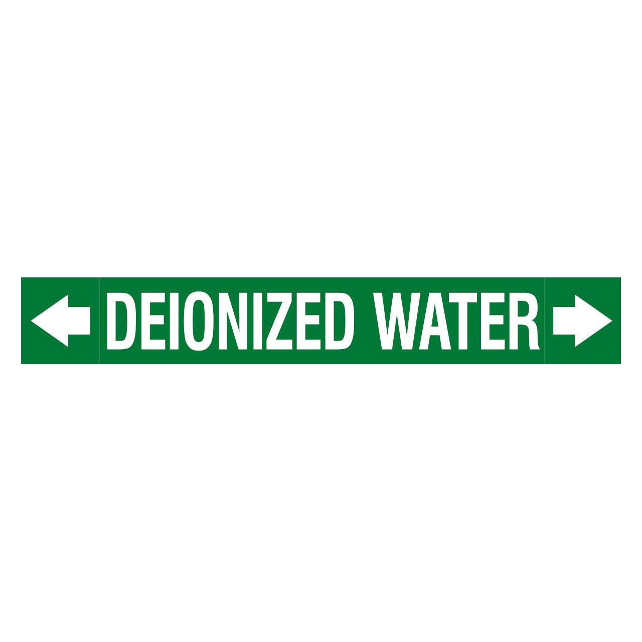 Brady ASME - Rohrmarkierer - Deionized Water (313264)