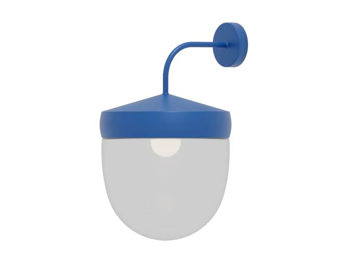 Noon Pan Wandleuchte klar 30 cm Blau