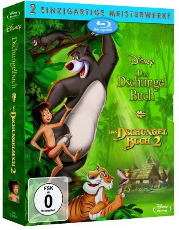 Das Dschungelbuch / Das Dschungelbuch 2 [Blu-ray] - Preis vom 09.10.2026 07:28:09 h
