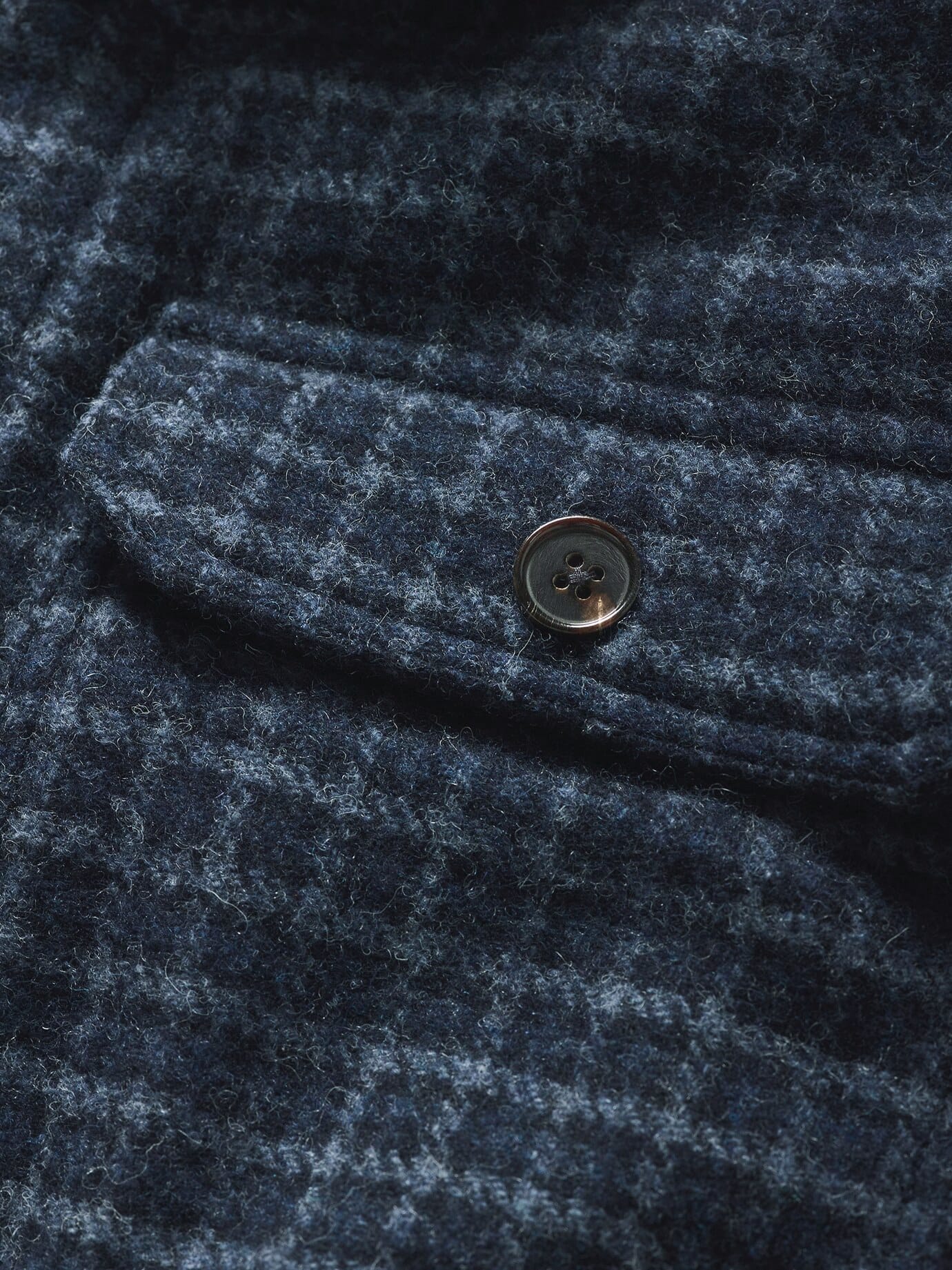 Mey & Edlich Ponte-Overshirt Blau M