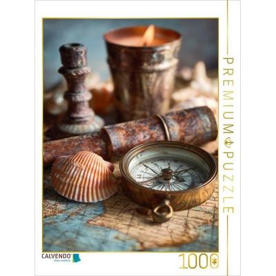 CALVENDO Puzzle Jede Welle erzählt vom Menschlichen, unendlich und unerbittlich | 1000 Teile Lege-Größe 64x48cm Foto-Puzzle für glückliche Stunden,