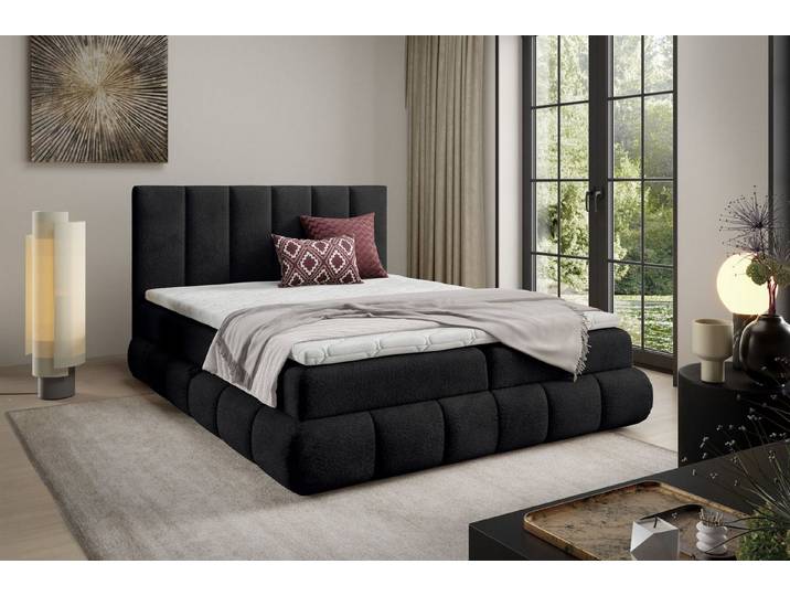 DB-Möbel Boxspringbett Kontinentalbett VANESSA modernes Design Möbel-vom Hersteller