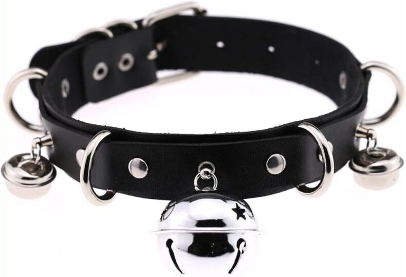 Joy Jewels Collier sexy avec Grelots Noir