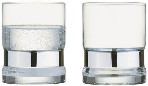 Anton Studios Anton Studio Designs Set of 2 SoHo DOF Tumblers Silver