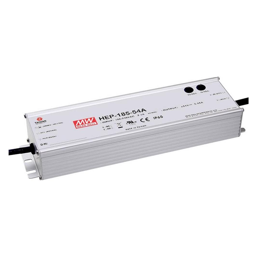 MeanWell MEAN WELL HEP-185-12A, 90 - 305 V, 185 W, 12 V, 13 A, RoHS, 68 mm (HEP-185-12A)
