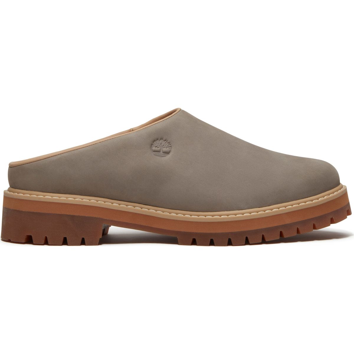 Timberland Mens Clog Shoe md gry nubuck 4 Wide Fit TB0A5RCBEL81-4-Wide Fit