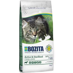 BOZITA Cat Active & Sterilised Grain Free Lamm 2 kg