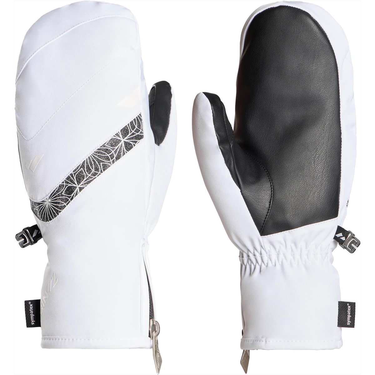 Zanier STUBAI.STX Mitten weiss - schwarz (1020) 8 27013-1020-8