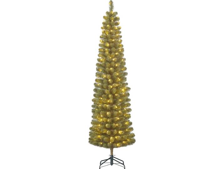 Black Box Arbre de Noël artificiel Charlton - 53x53x185 cm - PVC - Vert