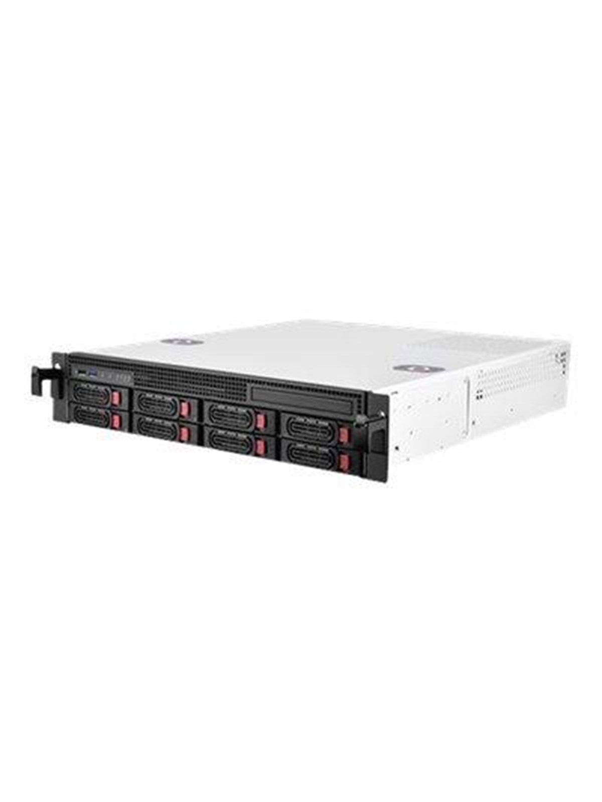 SilverStone RM21-308 - Gehäuse - Server (Rack) - Silber