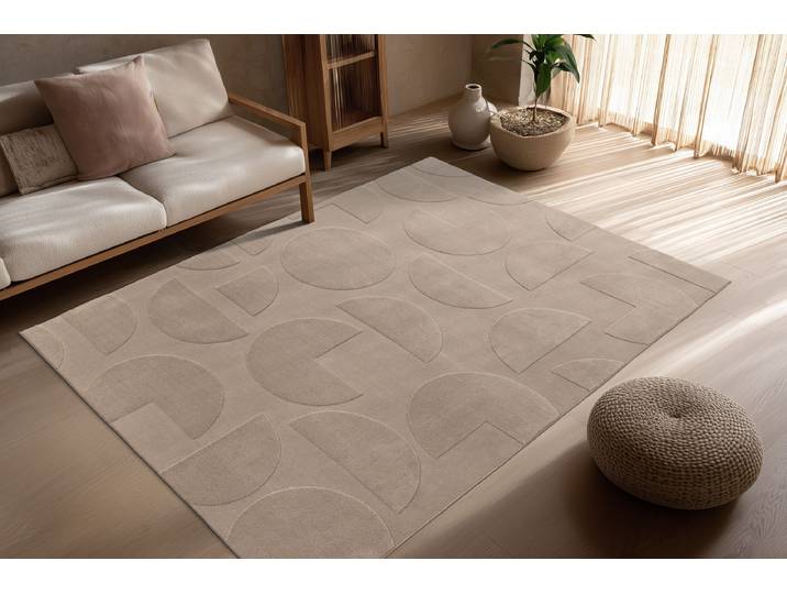 Tapis poil ras Niburi 425 Marron/Marron 80 x 150cm Polyester
