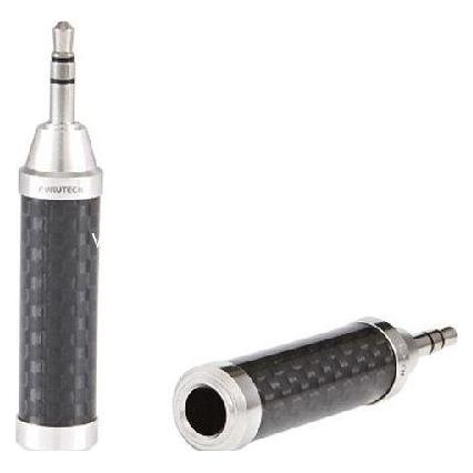 Furutech Adapteris AV ADL Jack 3,5 mm - Jack 6,3 mm Juoda (Klinkenadapter) (4580370443318)
